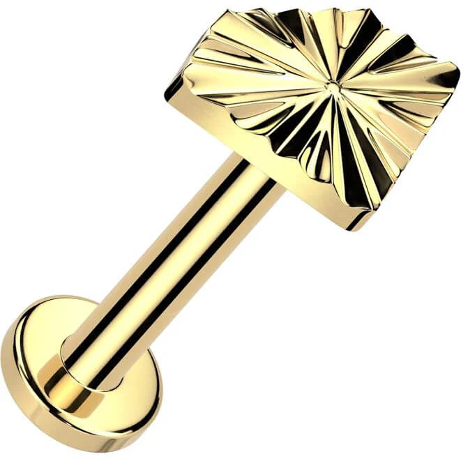 Titanium Labret diamond Push-In - Image 4