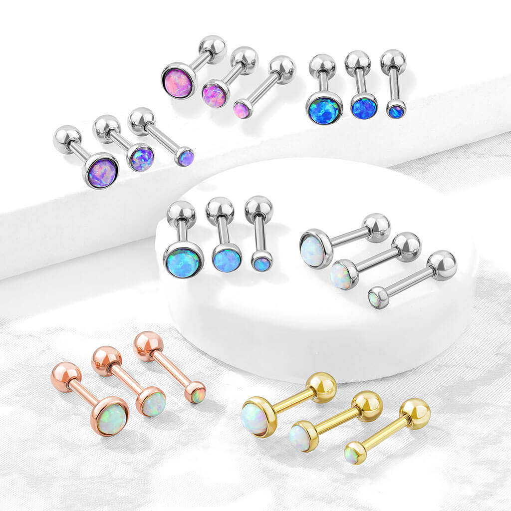 Barbell Opal Round Flat - Image 5