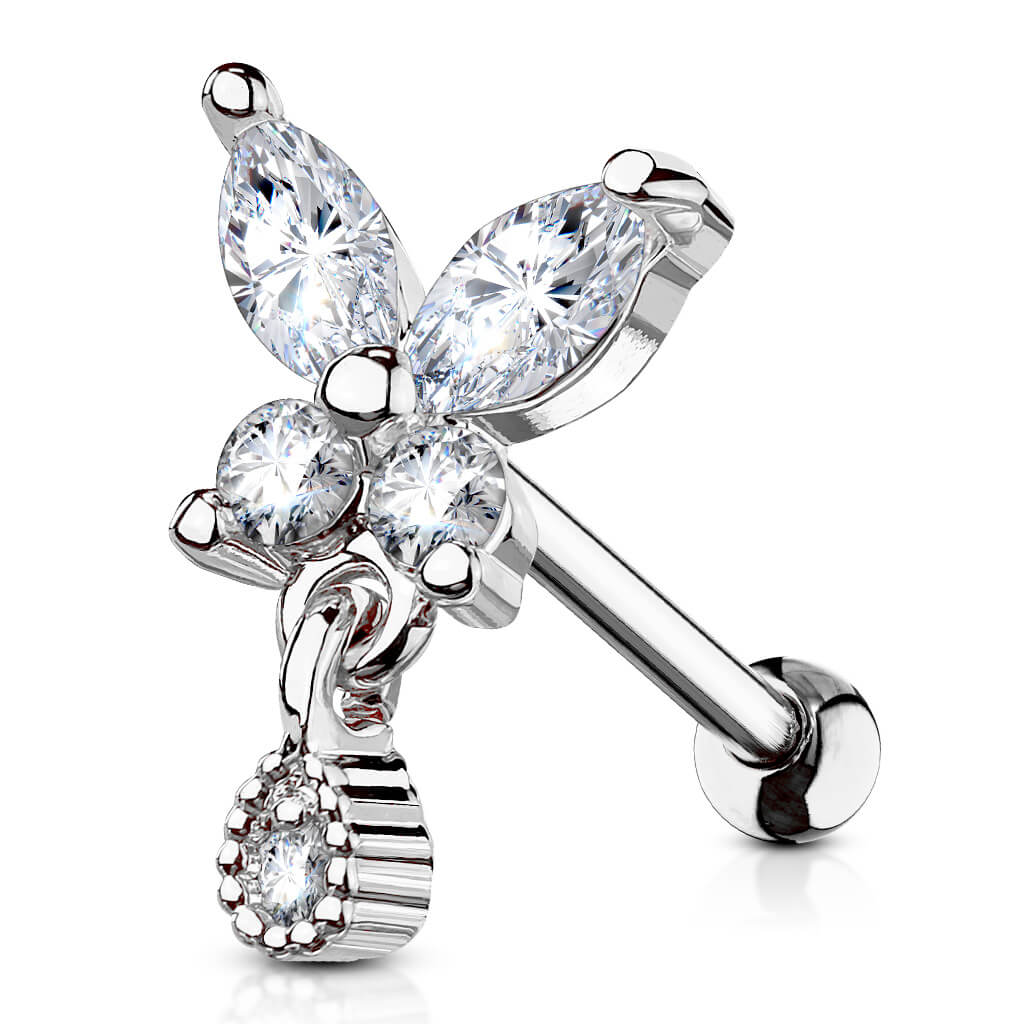 Barbell Butterfly Zirconia - Image 2