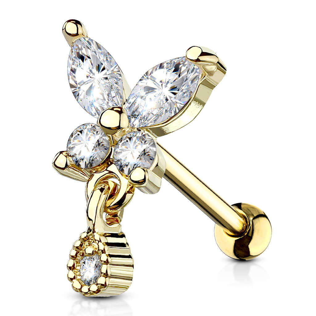 Barbell Butterfly Zirconia - Image 4