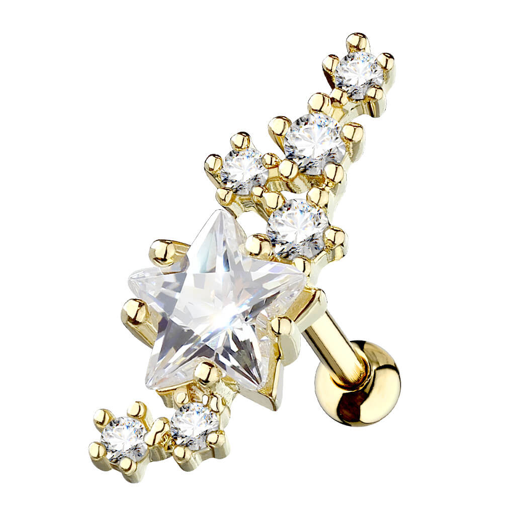Barbell Star Zirconia - Image 6