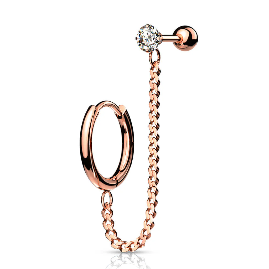 Barbell Chain Barbell Zirconia Clicker - Image 6