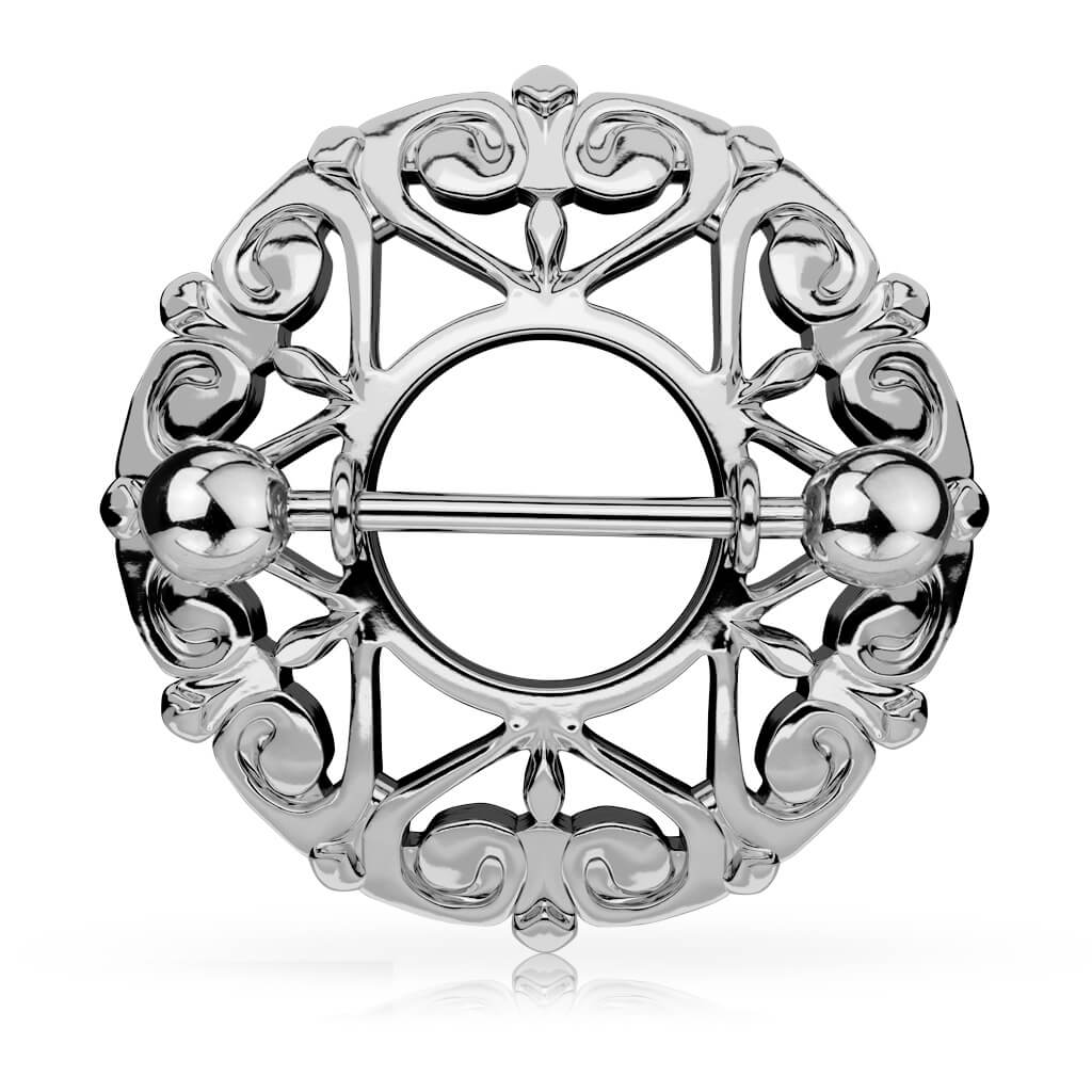 Nipple Piercing Tribal Round - Image 4
