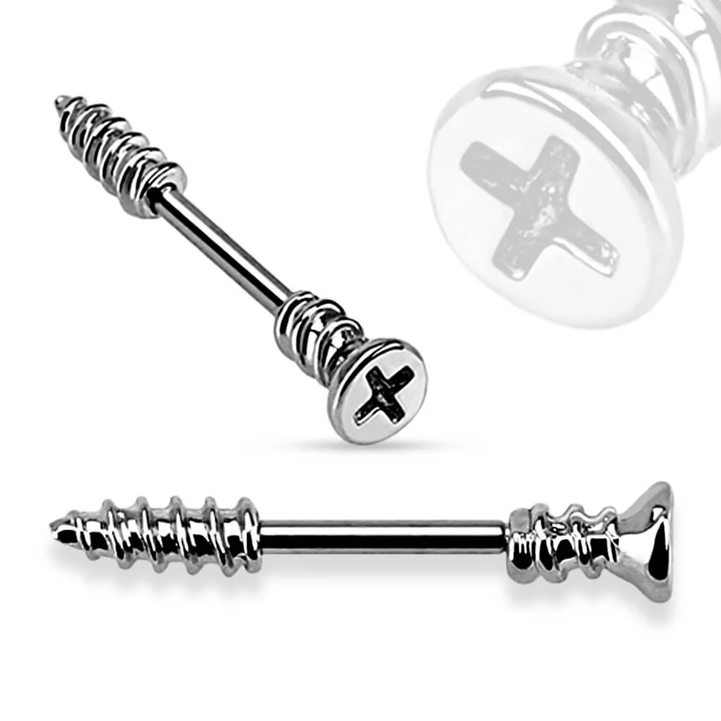 Nipple Piercing Screw - Image 3