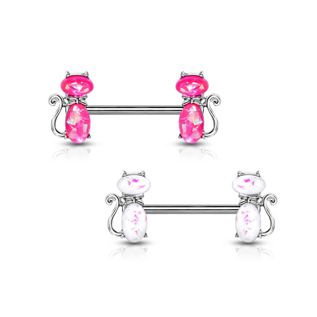 Nipple Piercing Cat Opal - Image 4