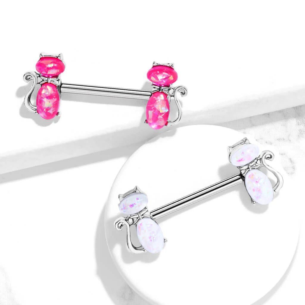 Nipple Piercing Cat Opal - Image 5