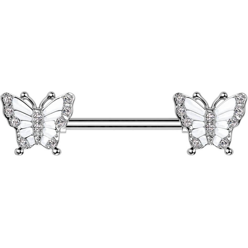 Barbell butterfly zirconia - Image 4