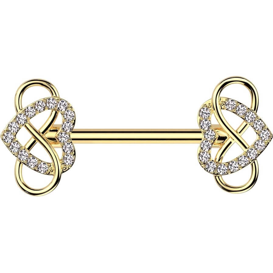 Barbell hollow heart and infinity - Image 5