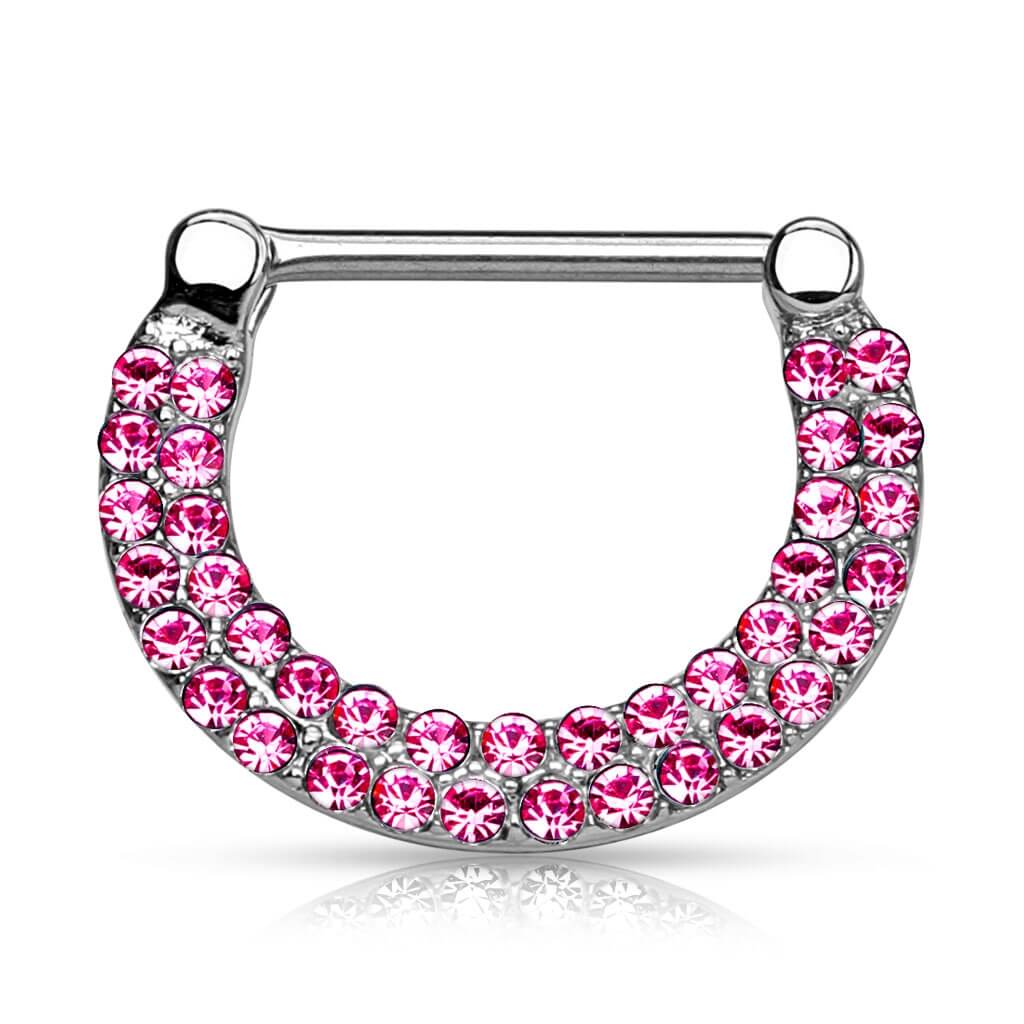 Nipple Piercing Zirconia Clicker - Image 4