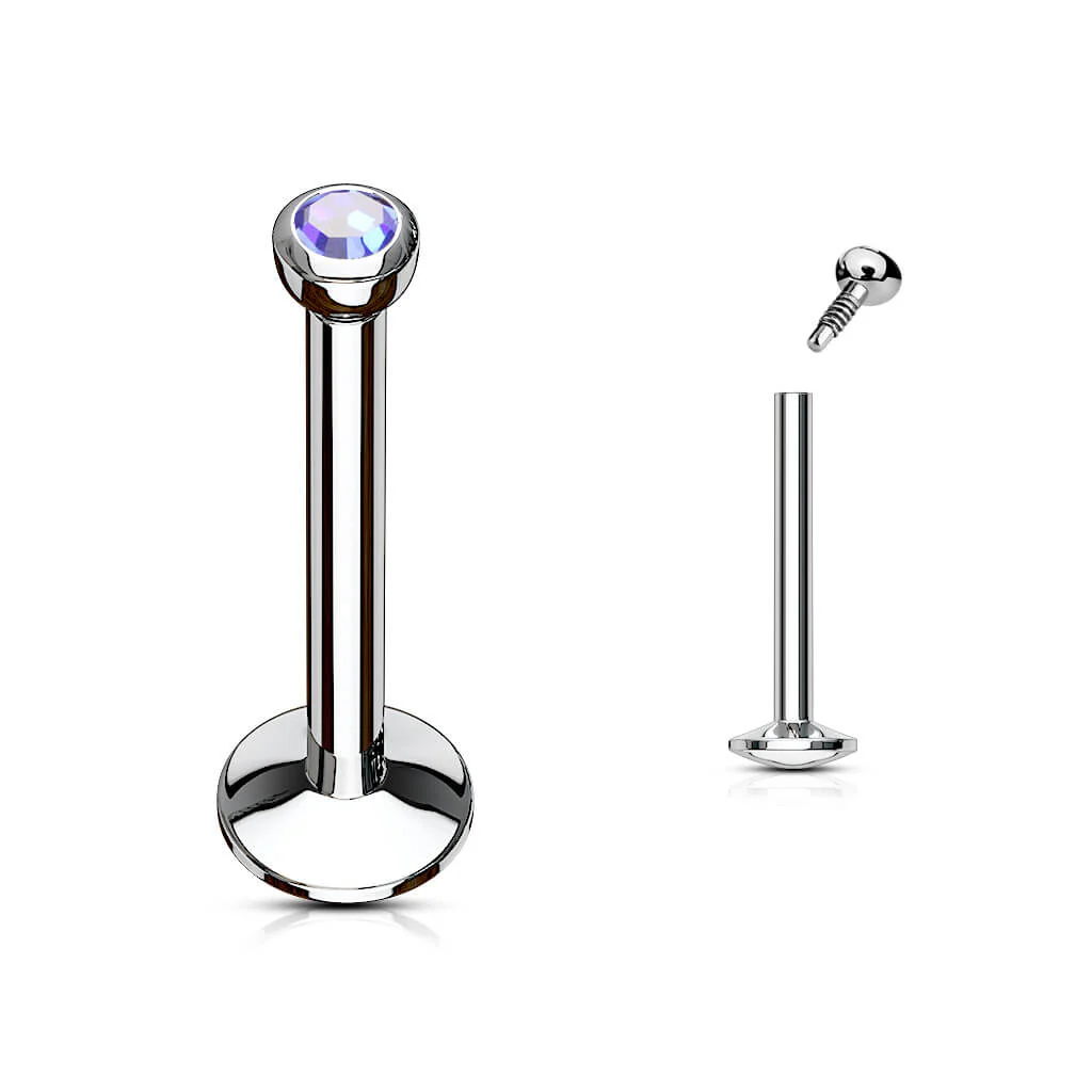 Labret Ball Zirconia Internally Threaded - Image 5