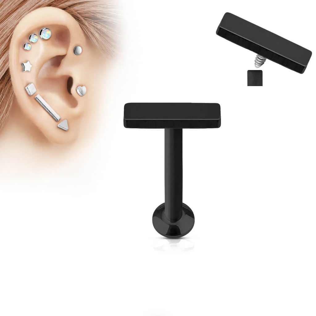 Labret Flat Bar Internally Threaded - Image 3