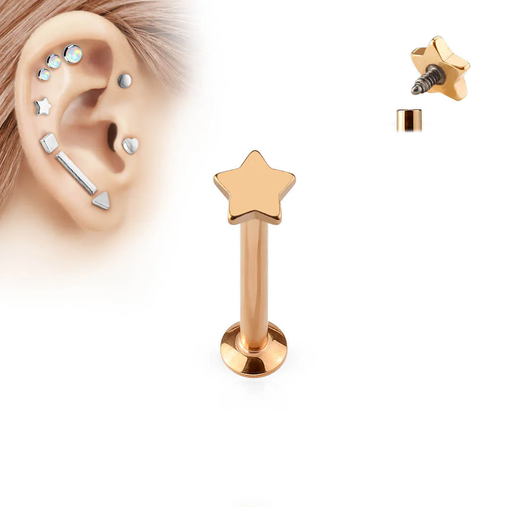 Labret Star Internally Threaded - Image 4