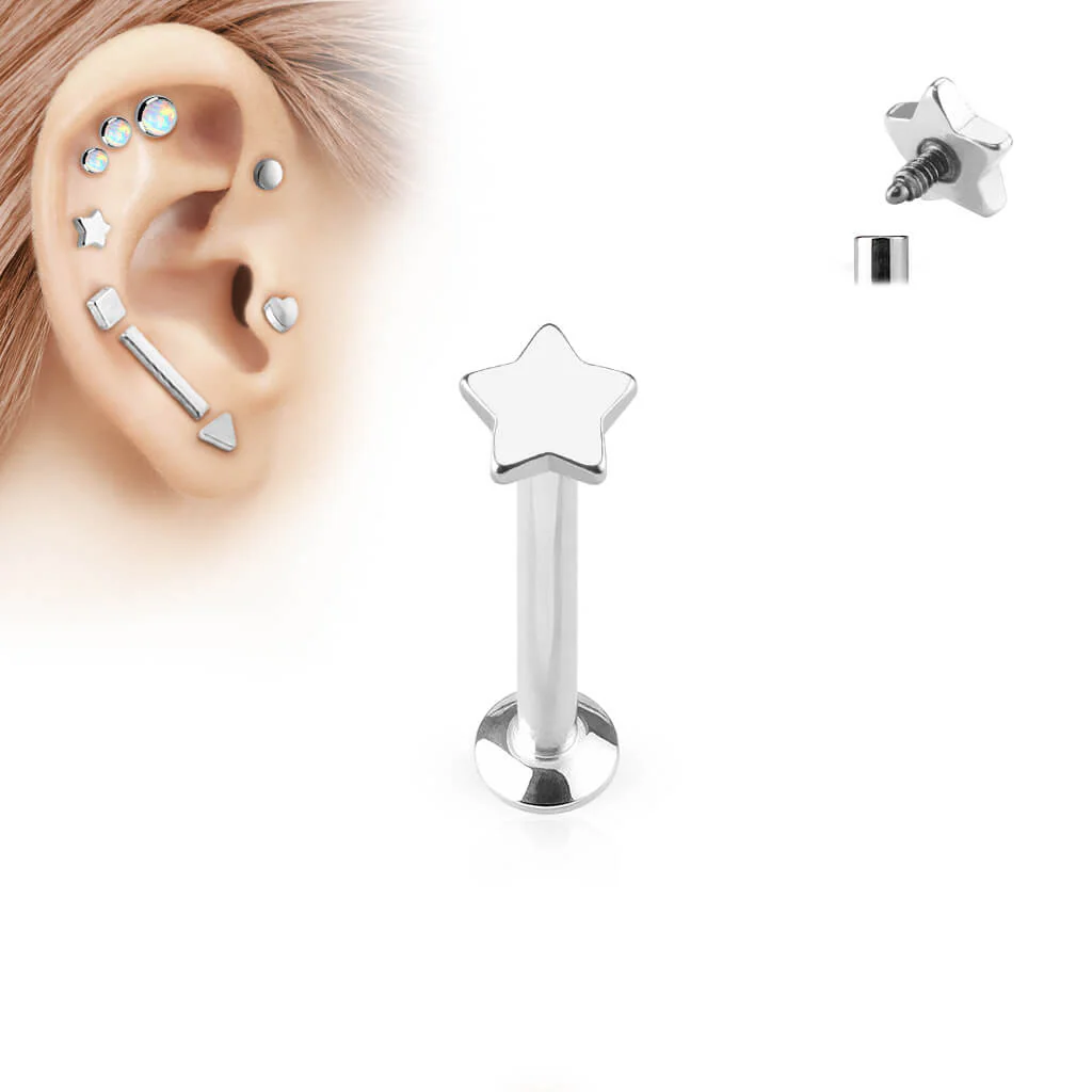 Labret Star Internally Threaded - Image 5