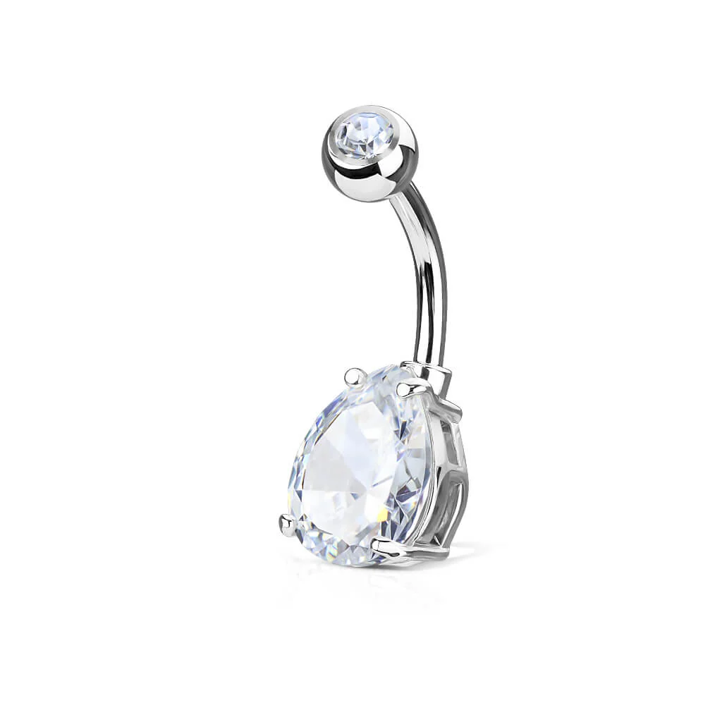 Belly Button Piercing Drop Zirconia - Image 2