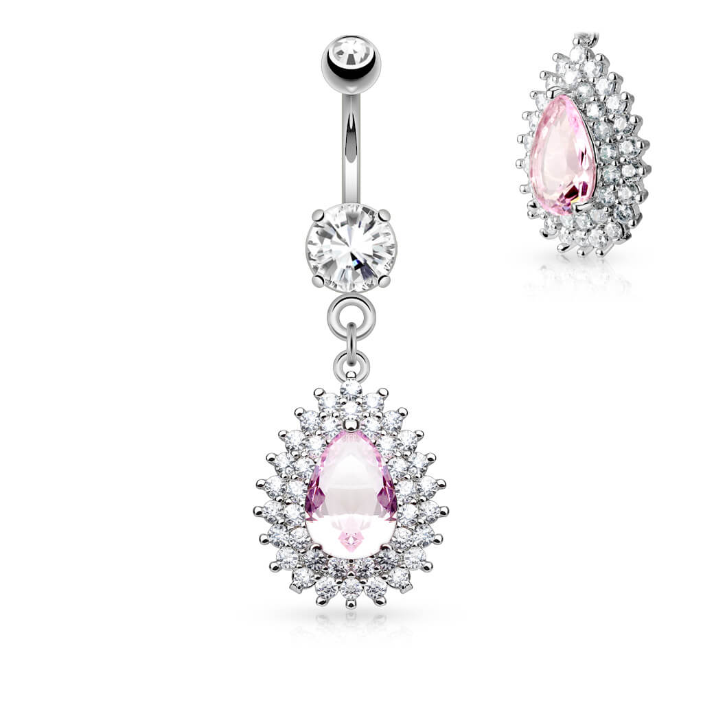Belly Button Piercing Drop Zirconia - Image 2