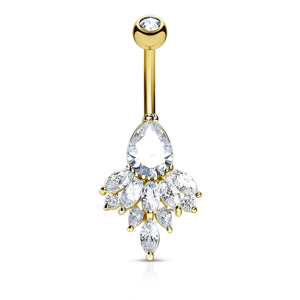 Belly Button Piercing Drop Zirconia - Image 3