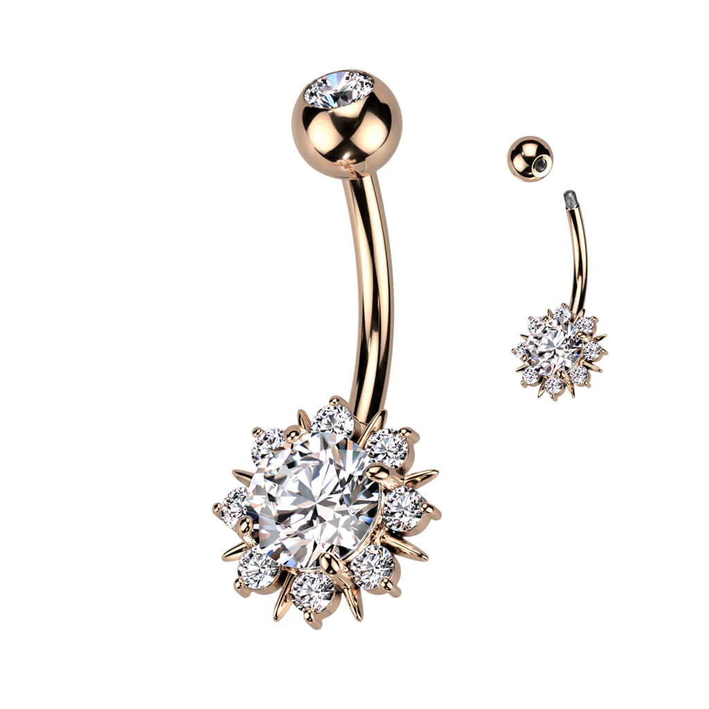 Belly Button Piercing Star Zirconia - Image 5