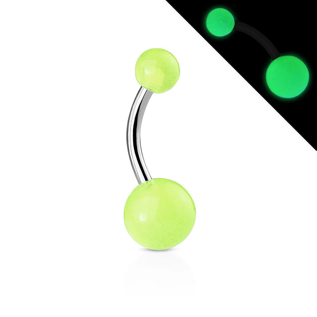 Belly Button Piercing Ball Glow in the Dark - Image 4