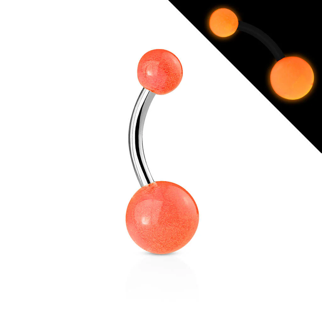 Belly Button Piercing Ball Glow in the Dark - Image 5