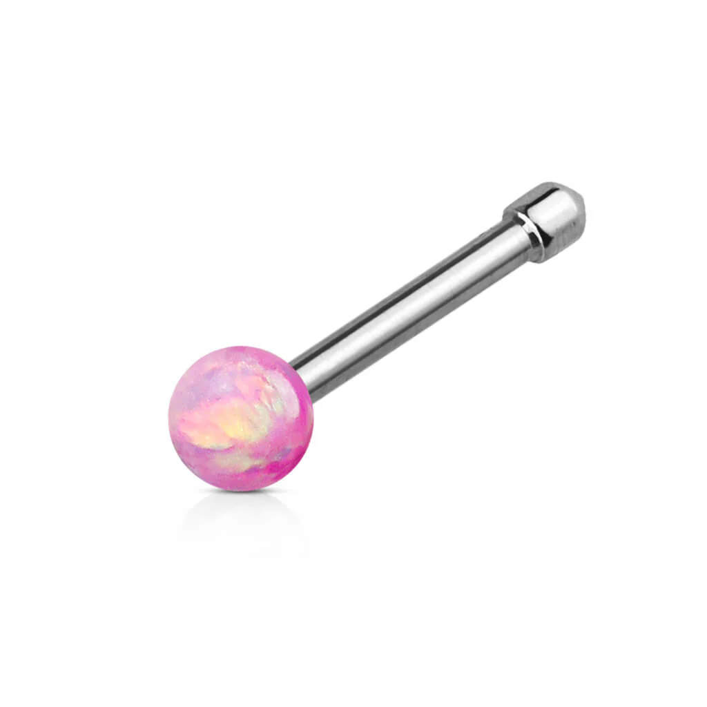 Nose Stud Opal Ball - Image 5