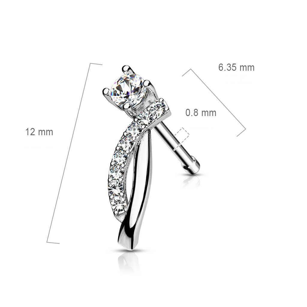 Nose Stud Zirconia - Image 3