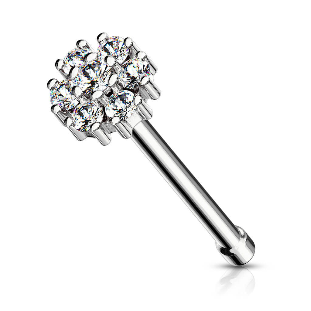 Nose Stud Flower Zirconia - Image 2