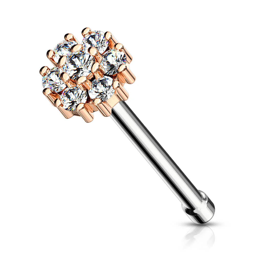 Nose Stud Flower Zirconia - Image 8