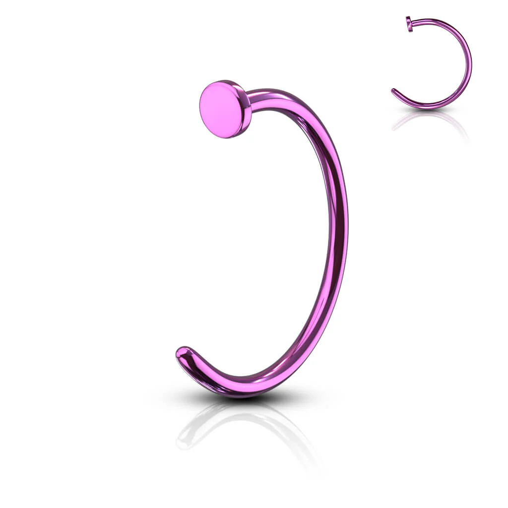 Nose Hoop Half Hoop - Image 2