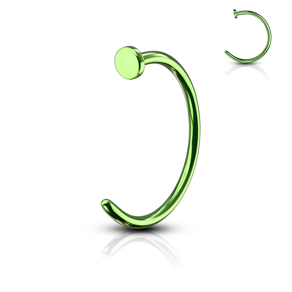 Nose Hoop Half Hoop - Image 5