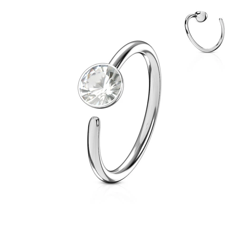 Ring Zirconia Silver Bendable - Image 5