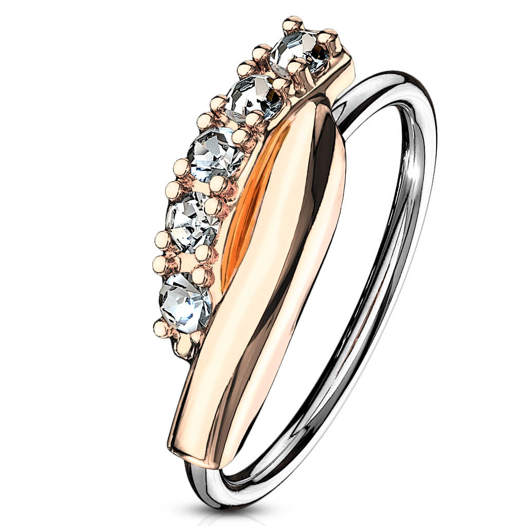 Ring Twisted Zirconia Bendable - Image 10
