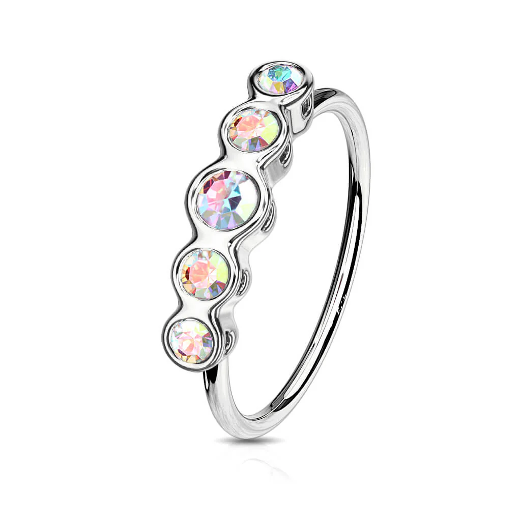 Ring Zirconia Silver Bendable - Image 2