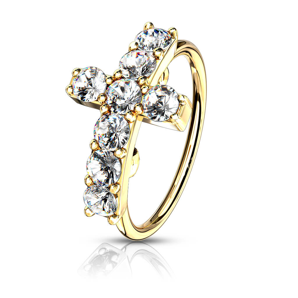 Ring Cross Zirconia Bendable - Image 4