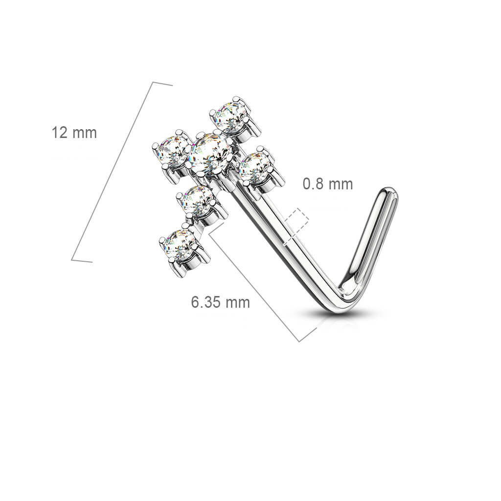 Nose L-Shape Cross Zirconia - Image 3