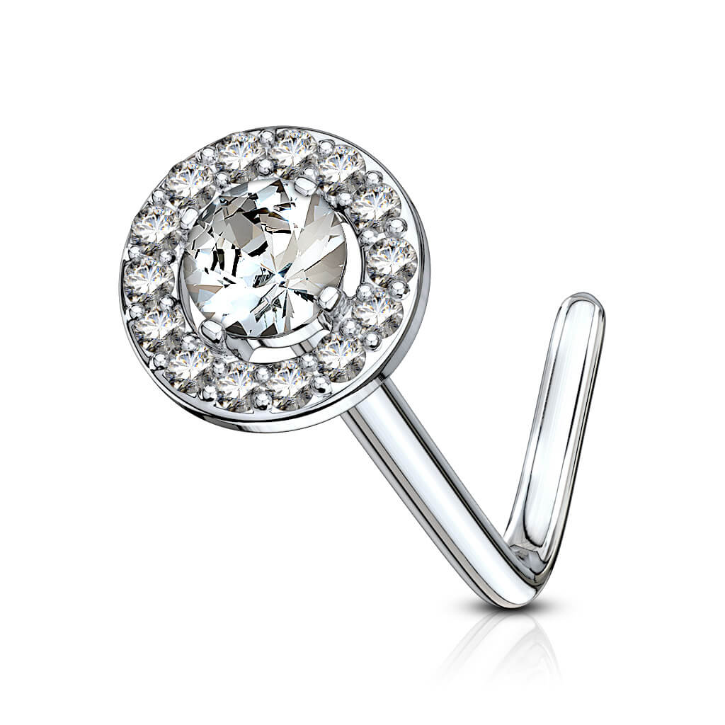 Nose L-Shape Zirconia Round - Image 2