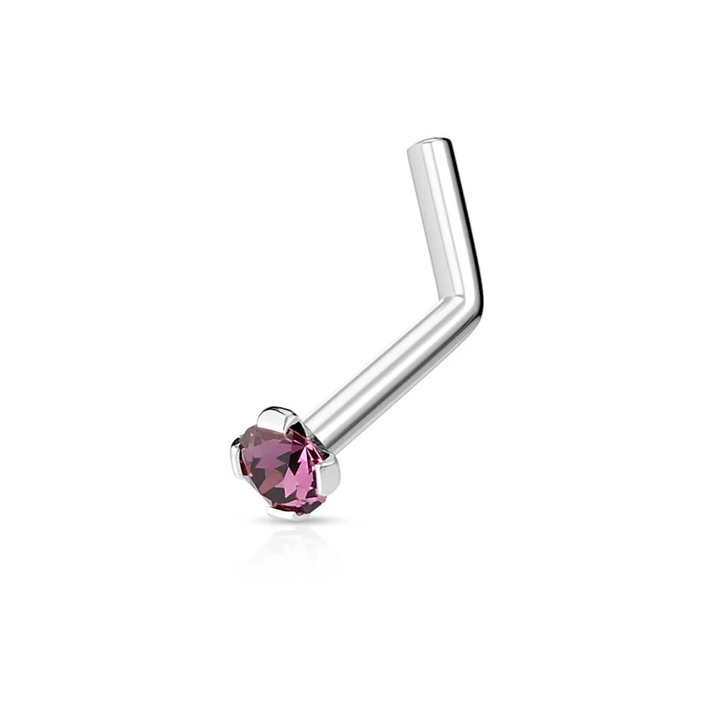 Nose L-Shape Zirconia Round - Image 2