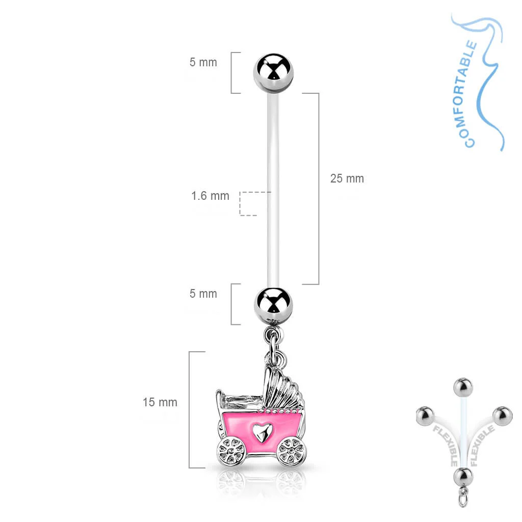 Belly Button Piercing Pram dangle - Image 3