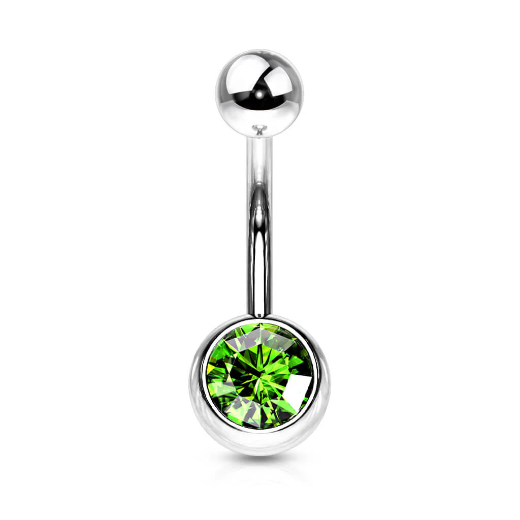 Belly Button Piercing Zirconia Ball - Image 10