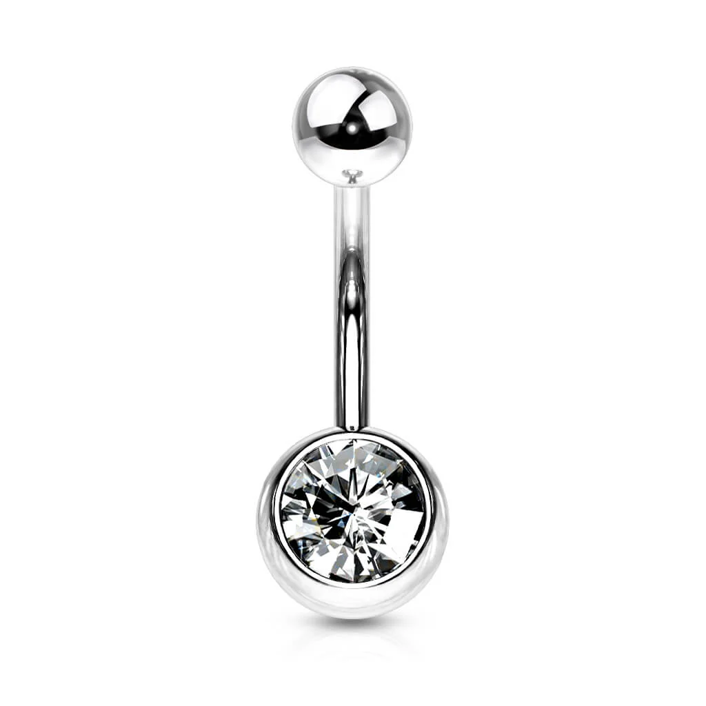 Belly Button Piercing Zirconia Ball - Image 5