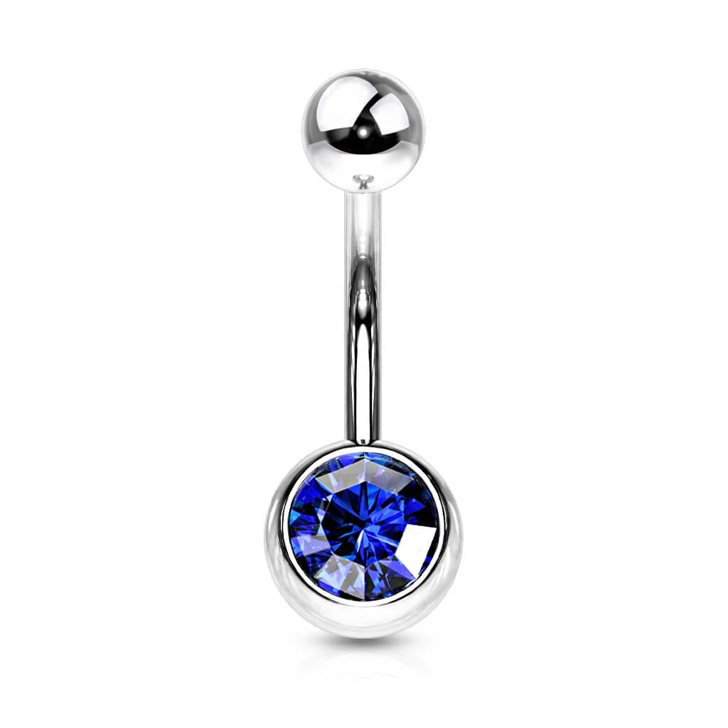 Belly Button Piercing Zirconia Ball - Image 8