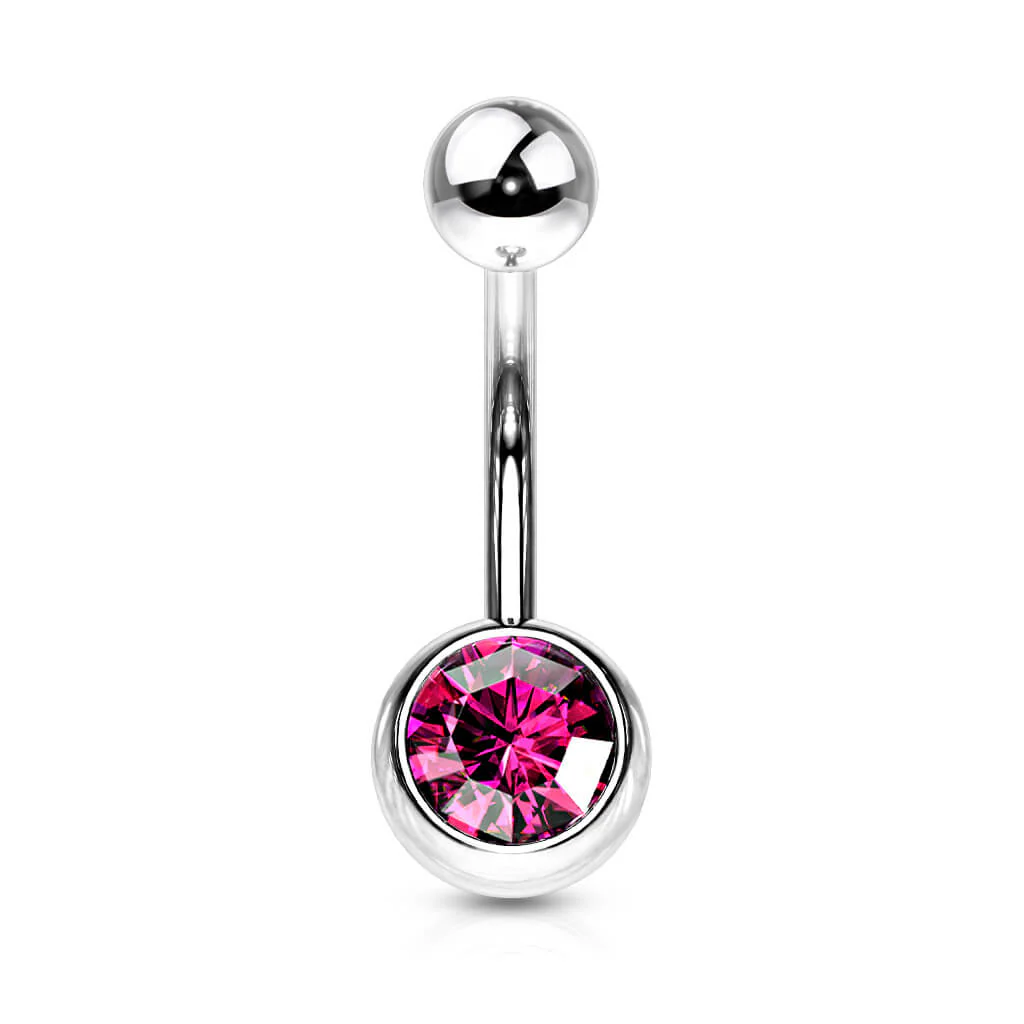 Belly Button Piercing Zirconia Ball - Image 9