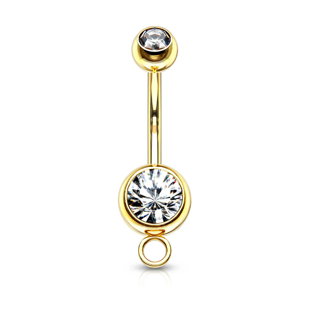 Belly Button Piercing Ball Zirconia - Image 2