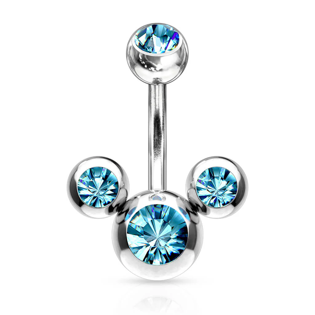 Belly Button Piercing 3 Zirconia - Image 8