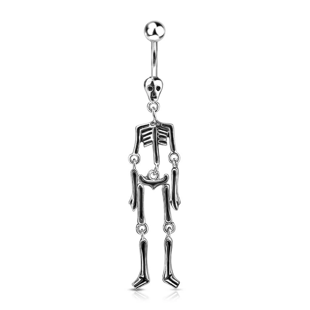 Belly Button Piercing Skeleton dangle - Image 5
