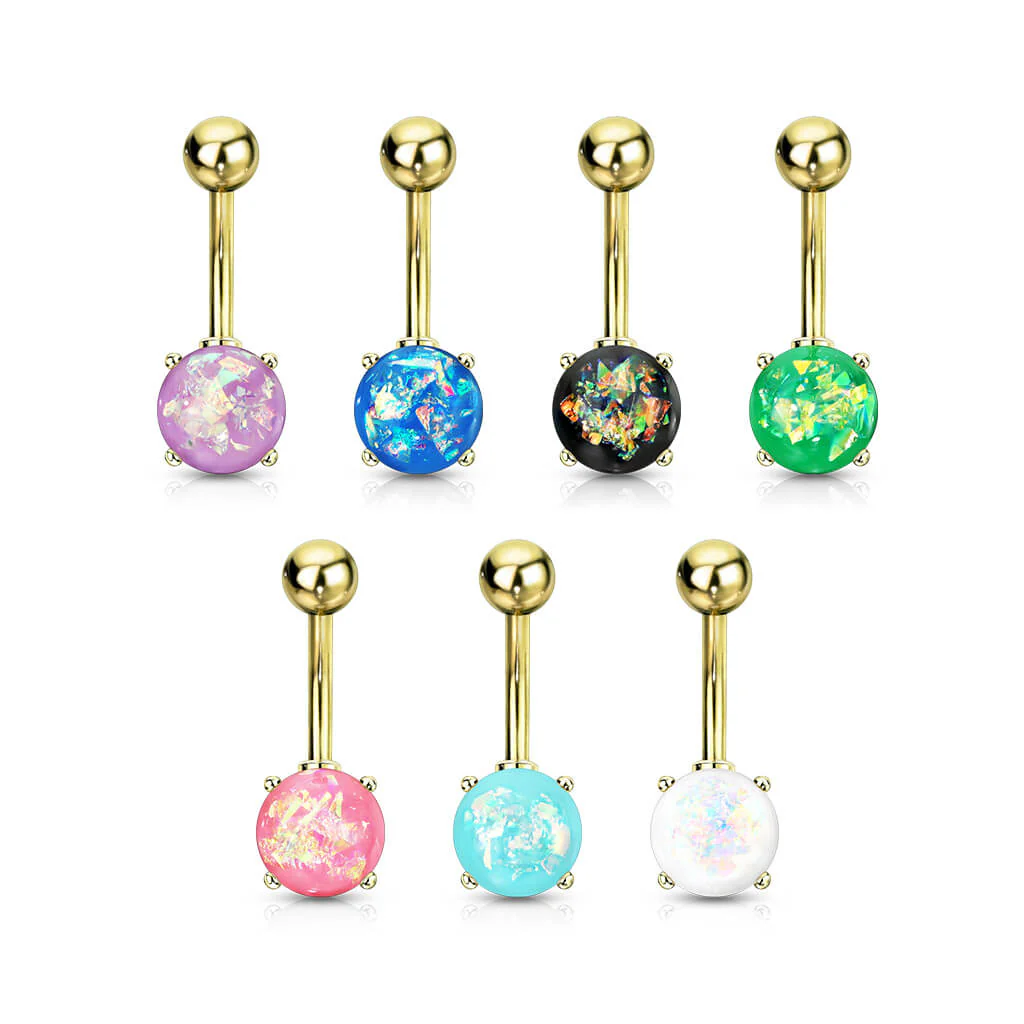 Belly Button Piercing Opal - Image 5
