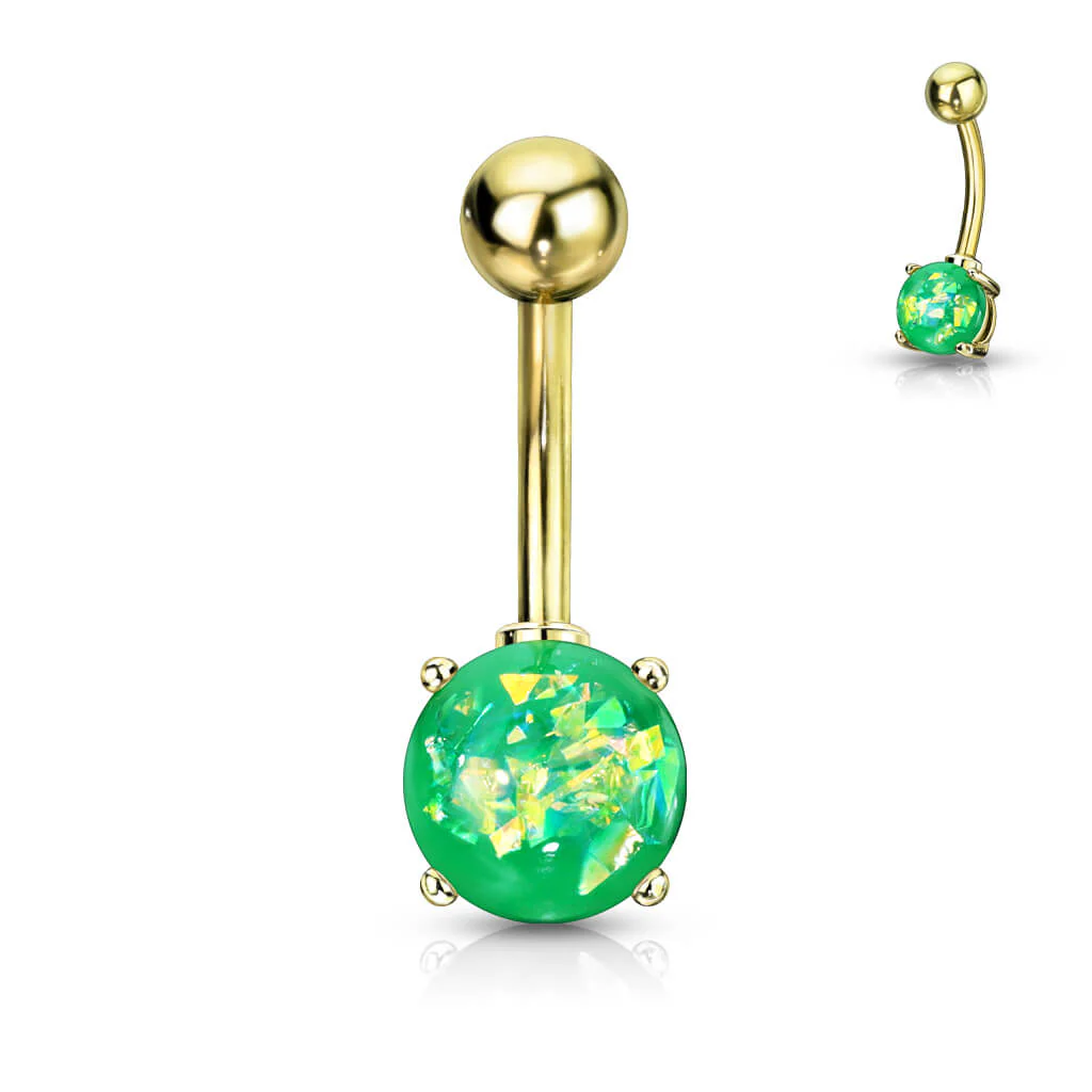 Belly Button Piercing Opal - Image 8
