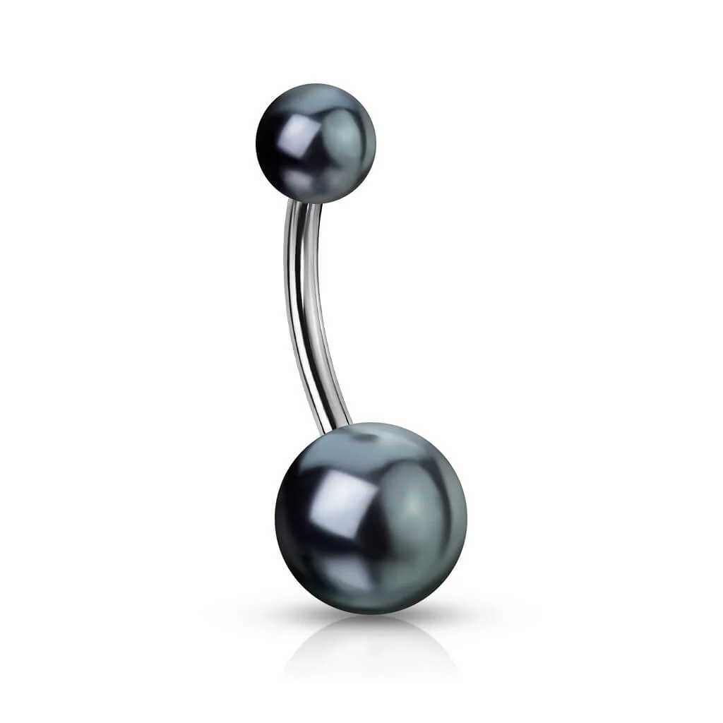 Belly Button Piercing Pearl - Image 4
