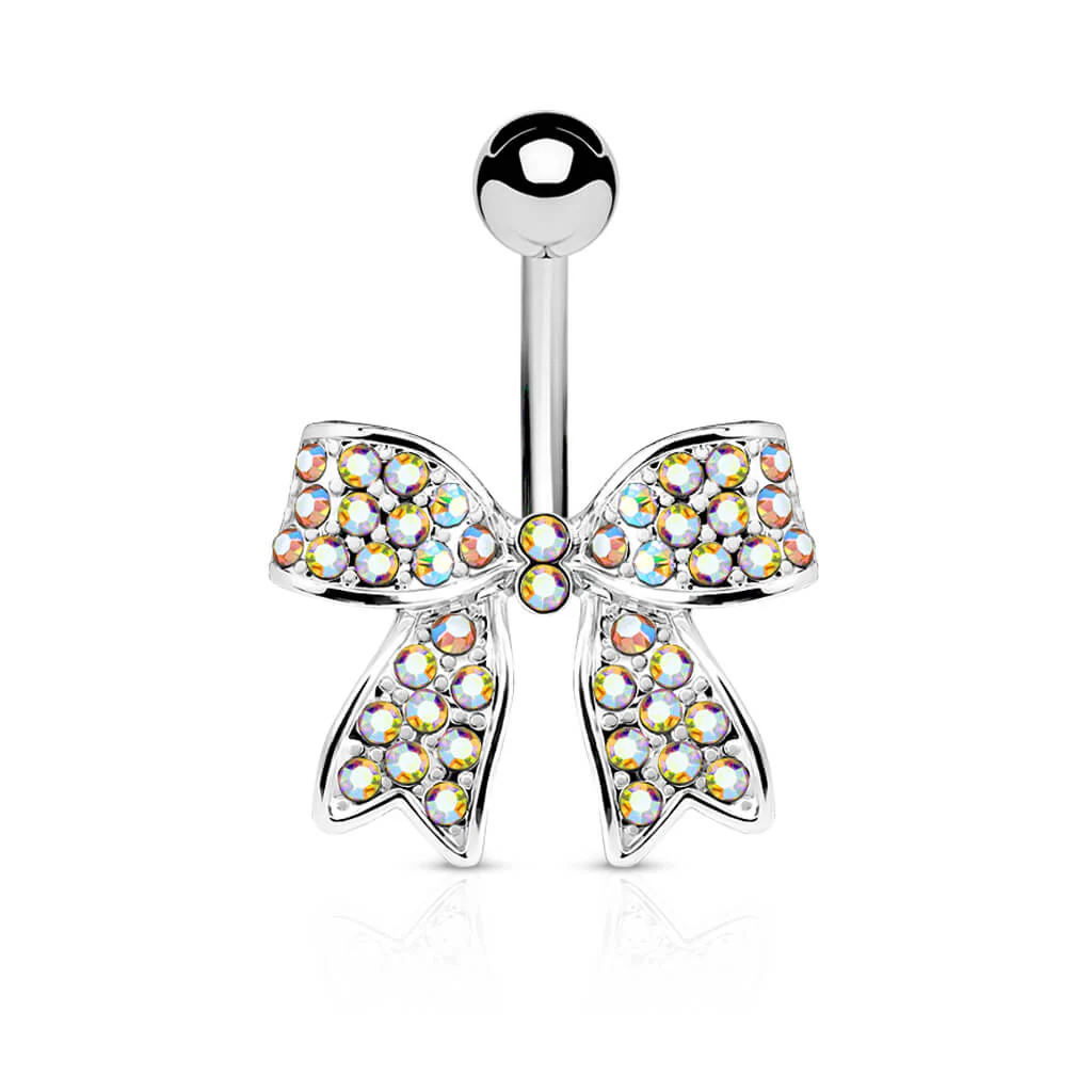Belly Button Piercing Loop Zirconia - Image 2