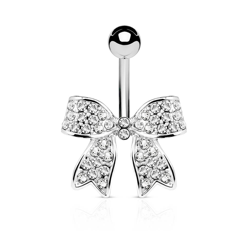 Belly Button Piercing Loop Zirconia - Image 3