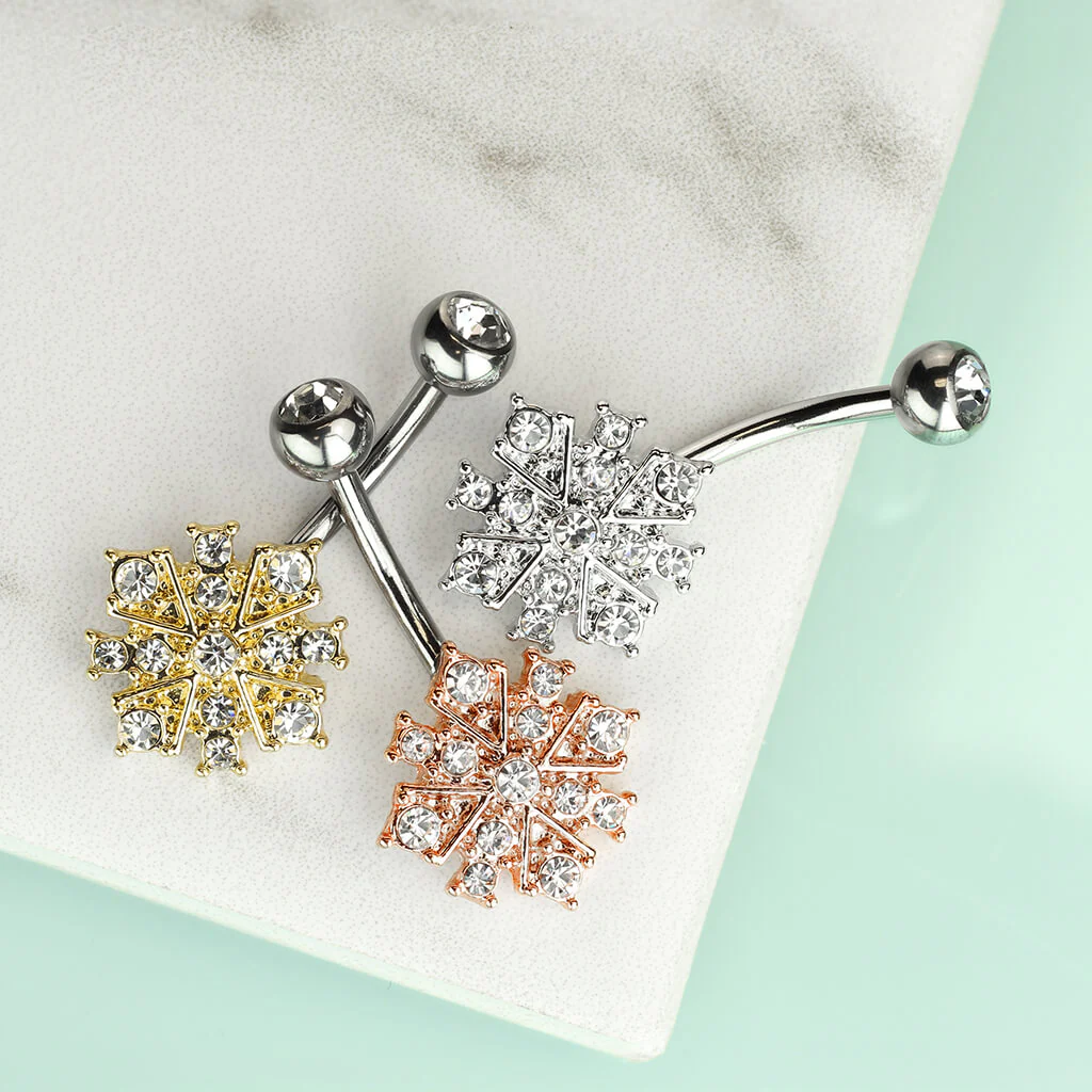 Belly Button Piercing Star Zirconia - Image 3